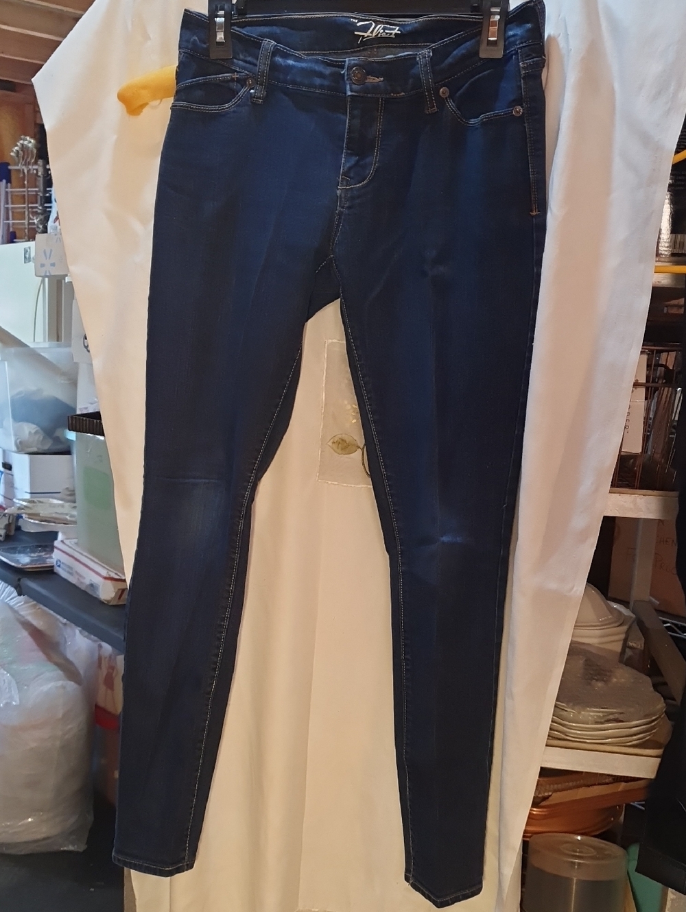 Slim Dark Indigo Women's Skinny Jeans